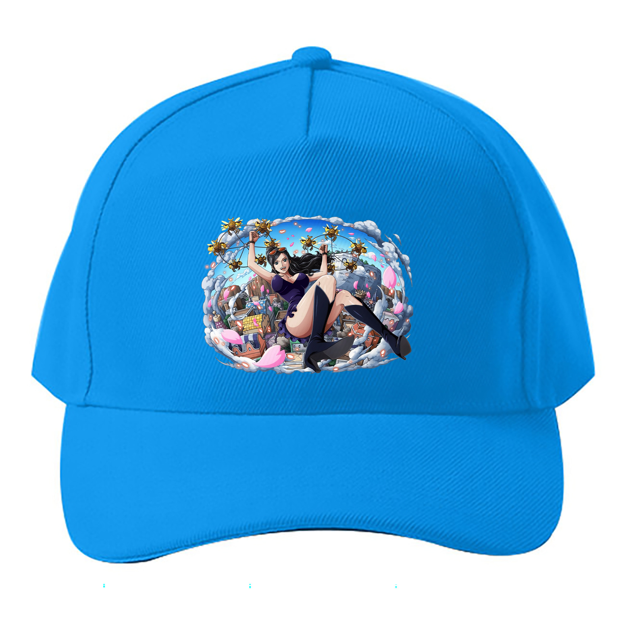 （画像用） ワンピース ニコ・ロビン ONE PIECE Nico Robin ベースボールキャップ 綿100％ 男女兼用 帽子 スポーツ